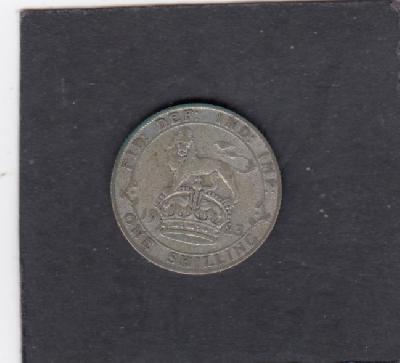 Beschrijving: 1 Shilling  GEORGIUS V 